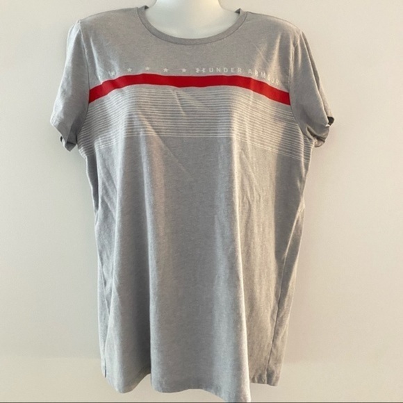 Under armour t-shirt gray short sleeve the classic tee 🫡 - Picture 1 of 4